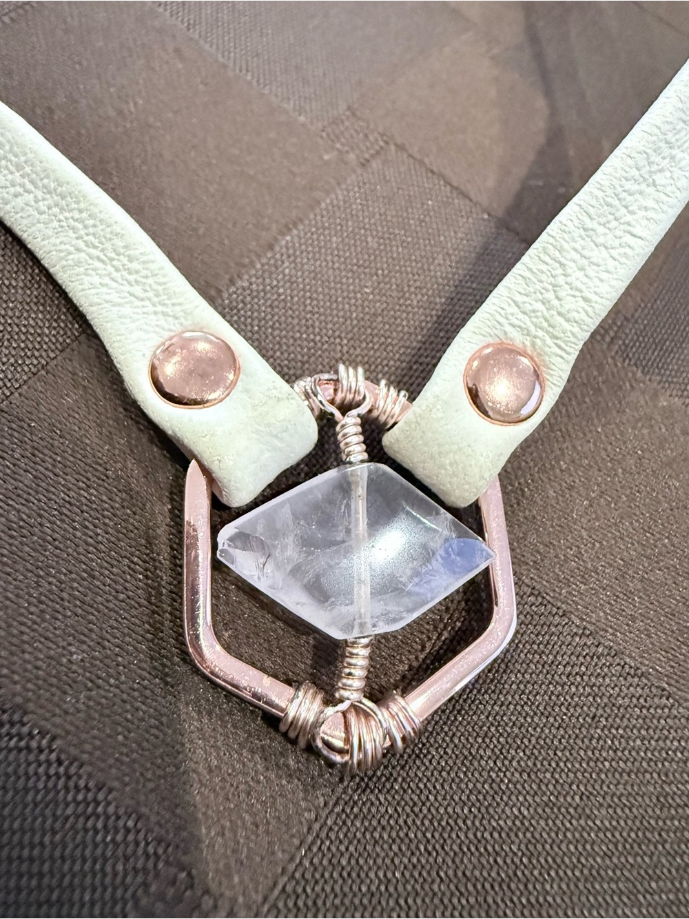 Rose Gold Tone Magnetic Therapy
Choker Necklace,9.5” drop
